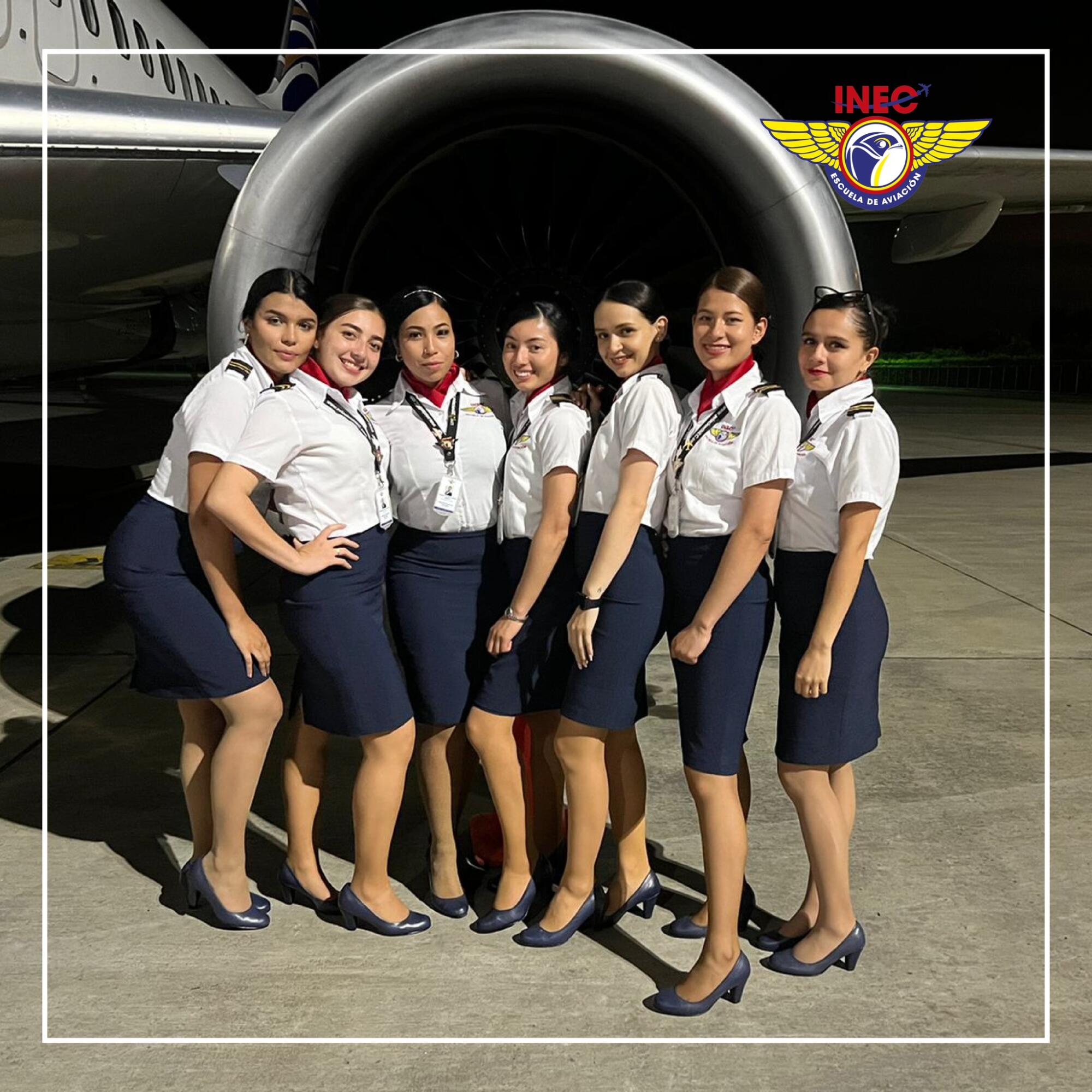 INEC - Escuela de Aviación | Preguntas frecuentes - Azafata INEC ...